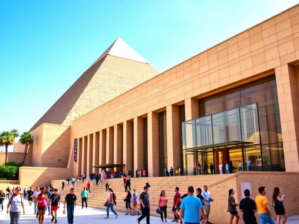 Cairo + NEW Grand Egyptian Museum (Bus)
